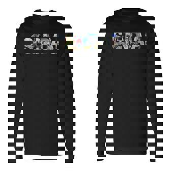 アジア 日本旅行 日本のランドマーク お土産 東北 仙台 長袖Tシャツ - Kawaiitshirt