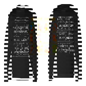 アステカ神話 神話 古代マヤ文明の歴史 長袖Tシャツ - Kawaiitshirt