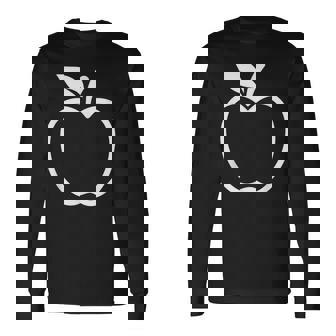 アップルtシャツ 長袖Tシャツ - Kawaiitshirt