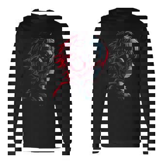 アニメ 漫画 グラフィック ヘッドフォン アートワークアニメ 長袖Tシャツ - Kawaiitshirt