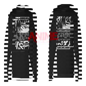 アニメオタクオタクアイマンガファングラフィック 長袖Tシャツ - Kawaiitshirt