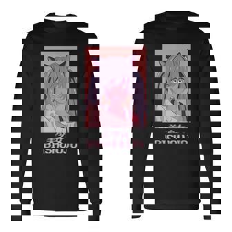 アニメガール猫少女日本蒸気波美少女美少女。 長袖Tシャツ - Kawaiitshirt