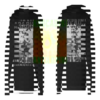 アボカディーニ アンティロピーニ イタリアン ブレイン モンスター Ai キッズ 長袖Tシャツ - Kawaiitshirt