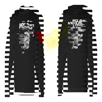 アボカド レスキュー トゥ ザ レスキュー 長袖Tシャツ - Kawaiitshirt