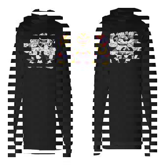 アマチュア・レスリング ルチャリブレ 面白いメキシコのプロレス 長袖Tシャツ - Kawaiitshirt