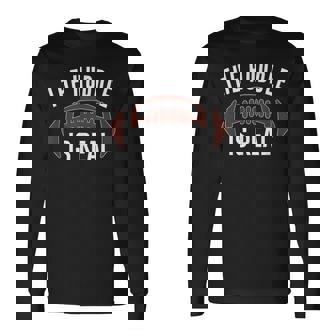 アメフトのアメフトグリッドアイアンチームファンアウトフィット 長袖Tシャツ - Kawaiitshirt