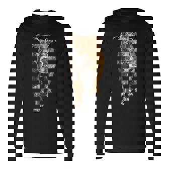 アメリカンピットブルテリア 長袖Tシャツ - Kawaiitshirt