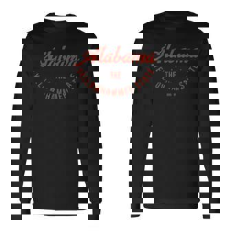 アラバマ州立大学アラバマ州立大学ホーム 長袖Tシャツ - Kawaiitshirt