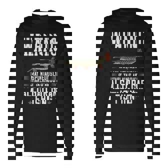 アリゲーターガーフィッシュギフト 釣り農場 長袖Tシャツ - Kawaiitshirt