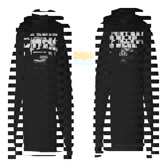 アリゾナ州フェニックス フラッグ プライド ヴィンテージ Az 長袖Tシャツ - Kawaiitshirt