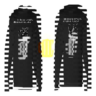 アルコールを飲まないでください 猫 お酒 ビール好き 長袖Tシャツ - Kawaiitshirt