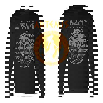 アルテミス ギリシャの女神 ギリシャ神話 長袖Tシャツ - Kawaiitshirt