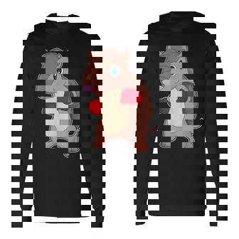 アルマジロ ボクサー ボクシンググローブ ボクシング 長袖Tシャツ - Kawaiitshirt