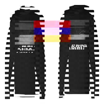 アルメニア国旗tシャツ 長袖Tシャツ - Kawaiitshirt