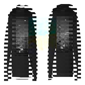 アンリ・ルソー作 カーニバル・イブニング 1886 長袖Tシャツ - Kawaiitshirt