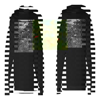 アンリ・ルソー作 ジャガー 馬を攻める1910 長袖Tシャツ - Kawaiitshirt