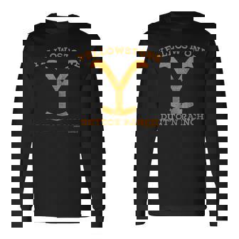 イエローストーン ダットンランチアンティーク調ロゴ 長袖Tシャツ - Kawaiitshirt