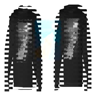 イエローストーン国立公園 オオカミのお土産 記念品 ギフト 長袖Tシャツ - Kawaiitshirt