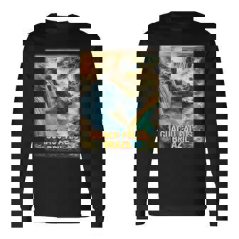 イグアスの滝 ブラジル シャツ イグアス国立公園 家族旅行 長袖Tシャツ - Kawaiitshirt