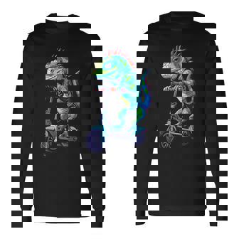 イグアナスクーター 長袖Tシャツ - Kawaiitshirt