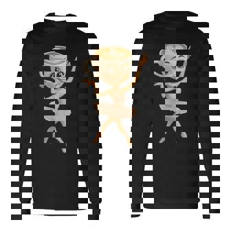 イタリア ブレイン ロート Ai生成キャラクター バレリーナ カプチーナ 長袖Tシャツ - Kawaiitshirt