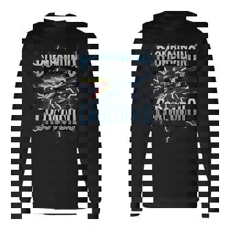 イタリアン ブレイン ボンバルディーノ クロコディロ ボンバルディーロ クロコディロ 長袖Tシャツ - Kawaiitshirt