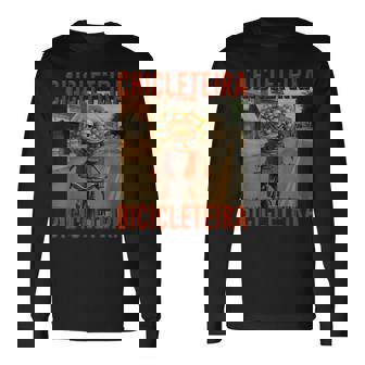 イタリアンブレインロット2025トレンドミームチクレテイラビクレテイラ 長袖Tシャツ - Kawaiitshirt