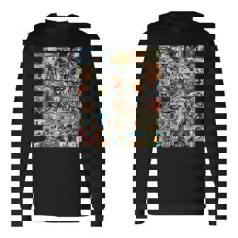 イタリアンブレインロットファニーミーム 長袖Tシャツ - Kawaiitshirt