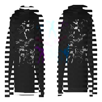 イタリア新体操 イタリア 体操 ハート 長袖Tシャツ - Kawaiitshirt