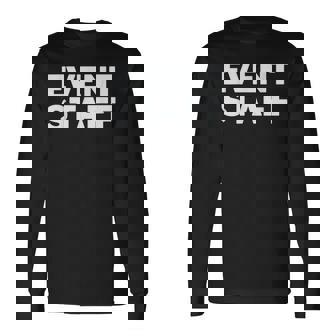 イベントスタッフ 長袖Tシャツ - Kawaiitshirt