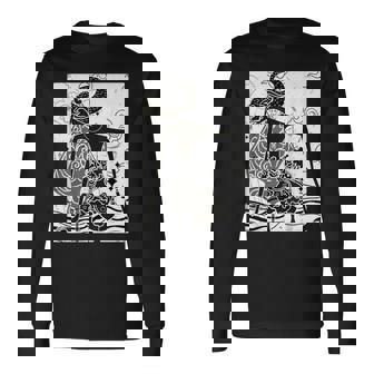 インドネシアのワヤン 長袖Tシャツ - Kawaiitshirt