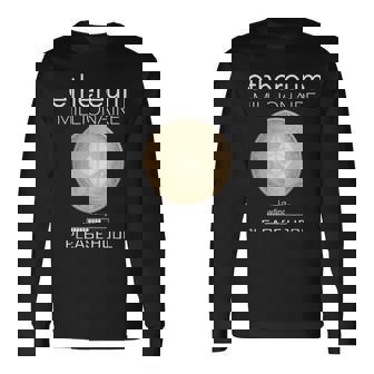 イーサリアム ミリオネール ローディング プリー・ホドル ファニー Eth 20 コイン 長袖Tシャツ - Kawaiitshirt