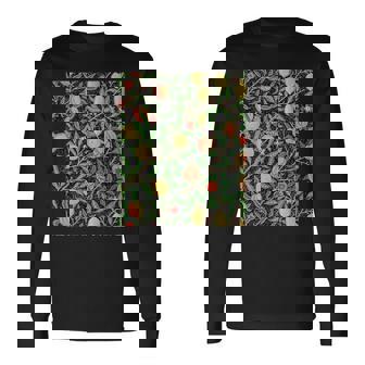 ウィリアム・モリスによるアート。 長袖Tシャツ - Kawaiitshirt