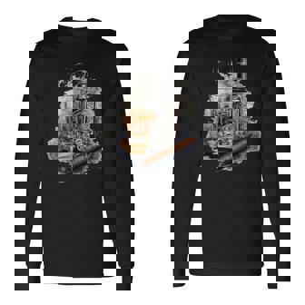 ウイスキー、シガー、チョコレート、オリジナルウイスキーアイデア 長袖Tシャツ - Kawaiitshirt