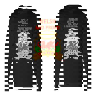 ウェールズ ラグビー ウェールズ レッドドラゴン 長袖Tシャツ - Kawaiitshirt