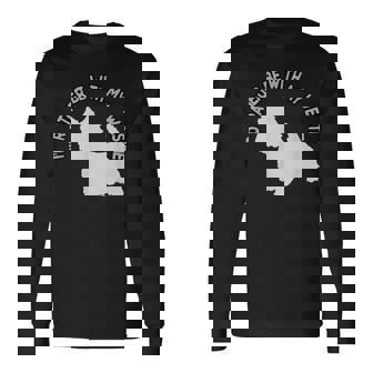 ウエスト・ハイランド・テリア-ウェスティと一緒にいたい 長袖Tシャツ - Kawaiitshirt