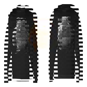 ウォンバット オーストラリア 有袋類 スイートウォンバット 長袖Tシャツ - Kawaiitshirt