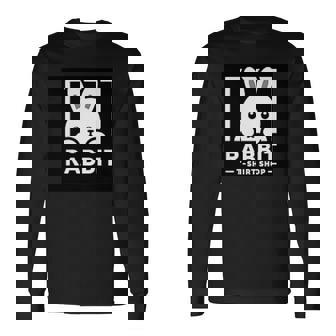 ウサギシリーズ（公式ロゴ） 長袖Tシャツ - Kawaiitshirt