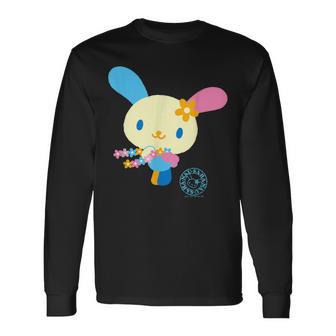ウサハナ つながる 長袖Tシャツ - Kawaiitshirt