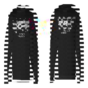 ウサハナ ダンス 長袖Tシャツ - Kawaiitshirt