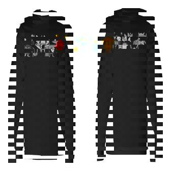 ウルトラハロウィンシリーズ Kaiju 長袖Tシャツ - Kawaiitshirt