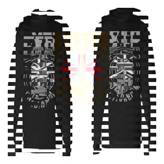 エクセター イギリス トラベル シティ バイブス 長袖Tシャツ - Kawaiitshirt