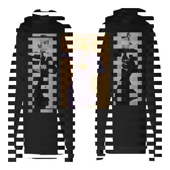 エゴン・シーレによる画家の肖像1910 長袖Tシャツ - Kawaiitshirt