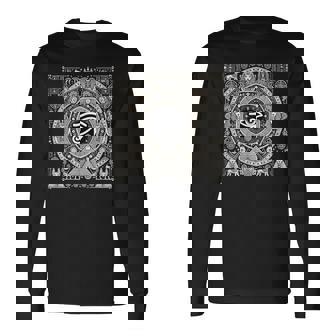 エジプト ホルスの目 ピラミッド アヌビス 古代のシンボル Egypt Eye Of Horus 長袖Tシャツ - Kawaiitshirt
