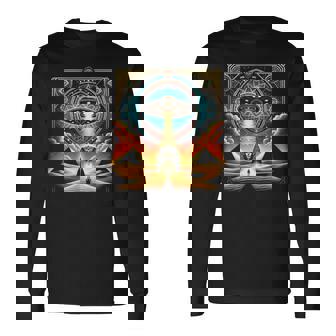 エジプトufo古代スターゲート Egypt Ufo Ancienttargate 長袖Tシャツ - Kawaiitshirt