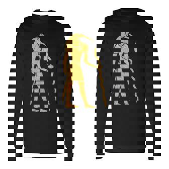 エジプトヒエログリフ ファラオ語 古代エジプト 長袖Tシャツ - Kawaiitshirt