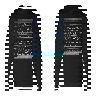 エジプトヒエログリフ古代エジプトの歴史 長袖Tシャツ - Kawaiitshirt