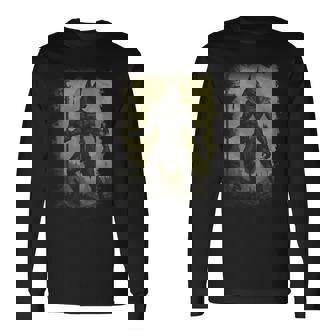 エジプト神アヌビス古代神話 長袖Tシャツ - Kawaiitshirt