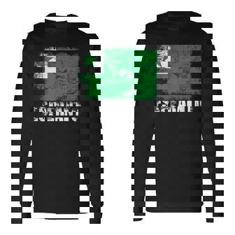 エスペラント国旗tシャツ 長袖Tシャツ - Kawaiitshirt