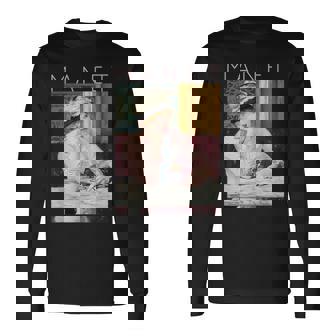 エドゥアール・マネ プラム 芸術家のための芸術 長袖Tシャツ - Kawaiitshirt